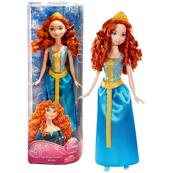 Year 2012 Disney Sparkling Princess Series 12 Inch Doll Set
