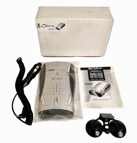 Cobra ESD 9870 11 Band 360° Laser VG2 Compass Voice Alert Radar Detector (Refurbished)