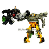 Year 2010 Transformer Dark of the Moon Human Alliance Set - AUTOBOT DAREDEVIL SQUAD with BUMBLEBEE, BACKFIRE  and Sam Witwicky