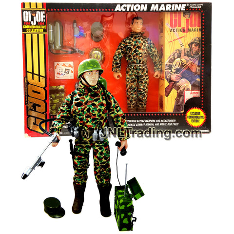 Year 1994 GI JOE Commemorative Collection (1964-1994) Series 12 Inch Figure - Corps Commando Hispanic ACTION MARINE with Accessories