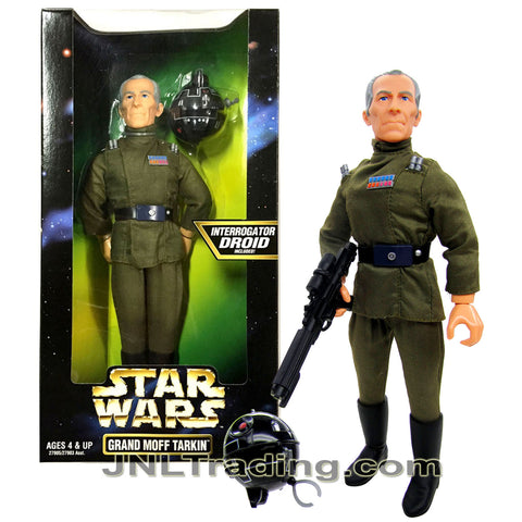 Year 1997 Star Wars A New Hope Action Collection Series 12 Inch Figure - GRAND MOFF TARKIN in Authentically Styled Unifrom with Interrogator Droid