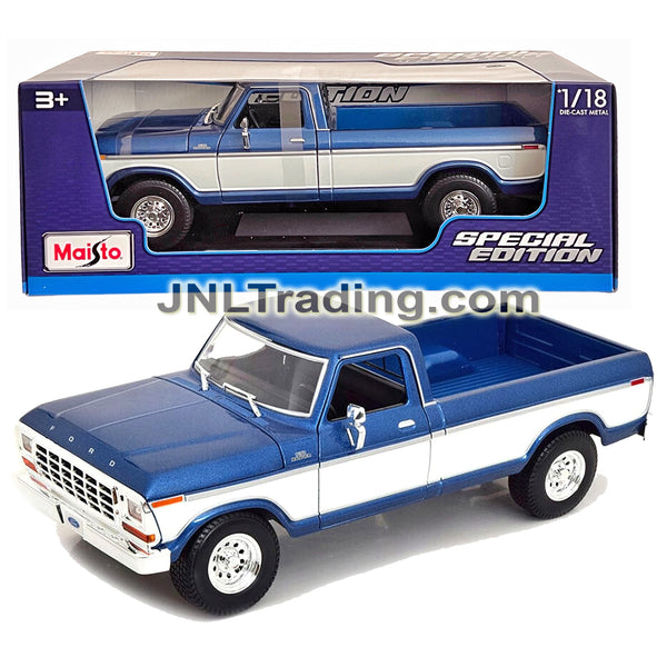 Maisto Special Edition Series 1:18 Scale Die Cast Car Set - Blue