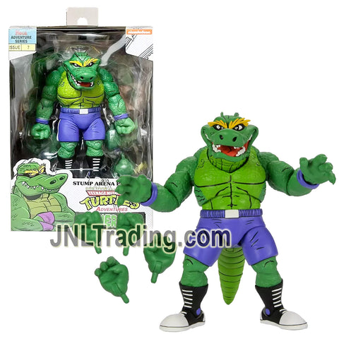 Year 2024 NECA Teenage Mutant Ninja Turtles TMNT Adventures 6 Inch Figure - LEATHERHEAD with Alternative Hands