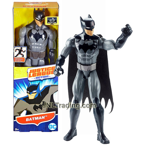 Year 2016 DC Comics Justice League Action Series 12 Inch Tall Figure - BATMAN DWM49 with 11 Points of Articulation