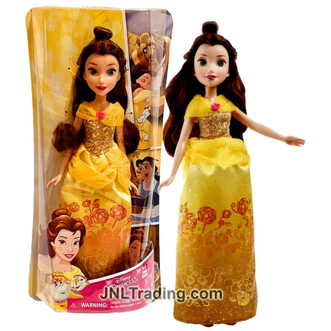 Year 2016 Disney Princess Royal Shimmer Series 11 Inch Doll Set - BELLE from Beauty and the Beast