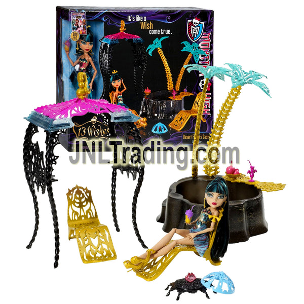 Year 2012 Monster High 13 Wishes 11 Inch Doll Set - DESERT FRIGHTS