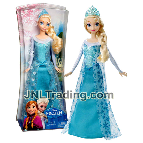 Year 2013 Disney Frozen Movie Series 12 Inch Doll - ELSA of ARENDELLE with Tiara Y9960