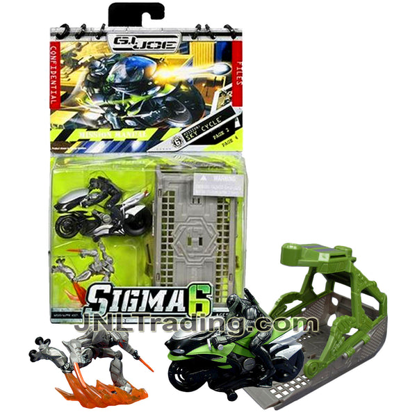 Year 2006 GI JOE Sigma 6 Mission Manual Series 2.5 Inch Figure Set