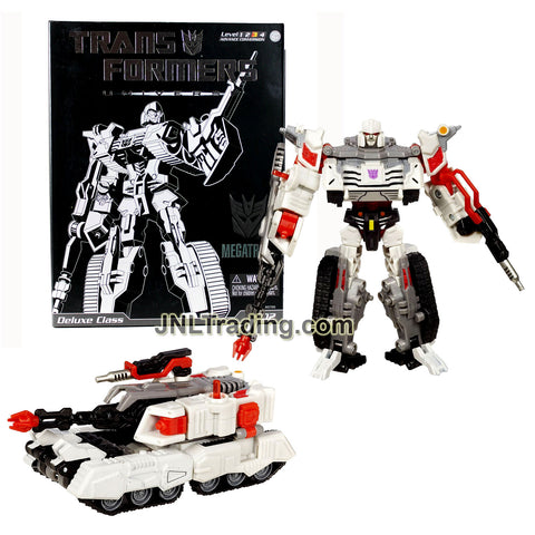 Year 2008 Transformers Universe Special Edition Series Deluxe Class 6 Inch Tall Figure - Decepticon MEGATRON with Blaster Rifle (Battle Tank)