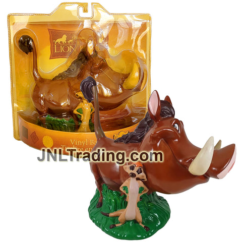 Disney The Lion King Movie Series 8 Inch Long VINYL BANK with Timon and Pumba