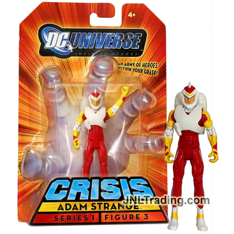 Year 2008 DC Universe Series 1 Infinite Heroes Crisis 4 Inch Tall Action Figure #3 - Hero ADAM STRANGE