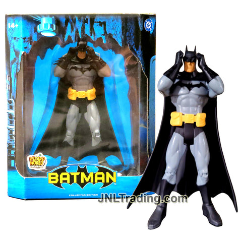 Year 2004 DC Comics Batman Chicago Wizard World Collector Edition 6 Inch Tall Figure - BATMAN Opening the Mask (B9906)