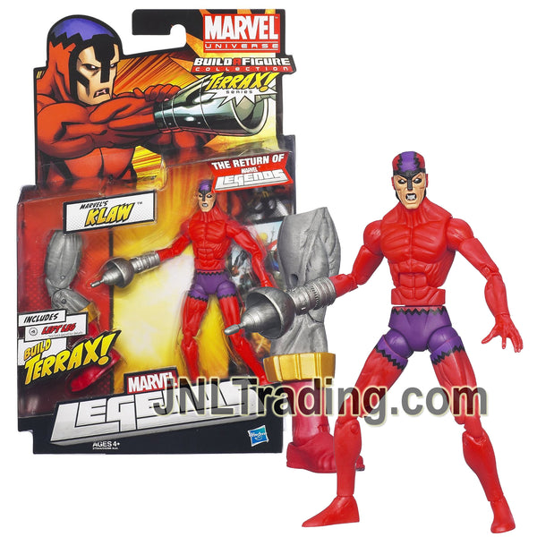 Year 2011 Marvel Legends Build a Figure Terrax Series 6 Inch