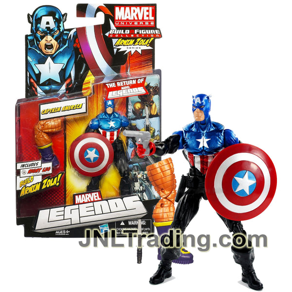 Year 2011 Marvel Legends Build a Figure Arnim Zola Series 6 Inch