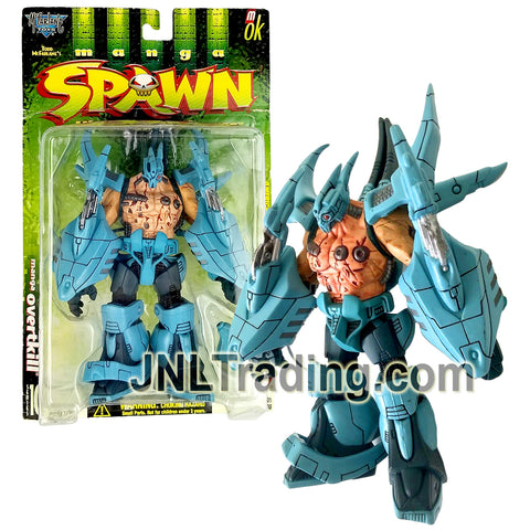 Year 1998 McFarlane Toys Manga Spawn Series 7.5 Inch Figure - OVERTKILL with Water Blaster and Hand Missile