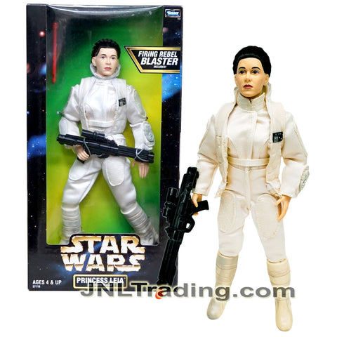 Year 1998 Star Wars The Empire Strikes Back Action Collection 12 Inch Figure - PRINCESS LEIA in Authentically Styled Hoth Gear with Blaster Rifle