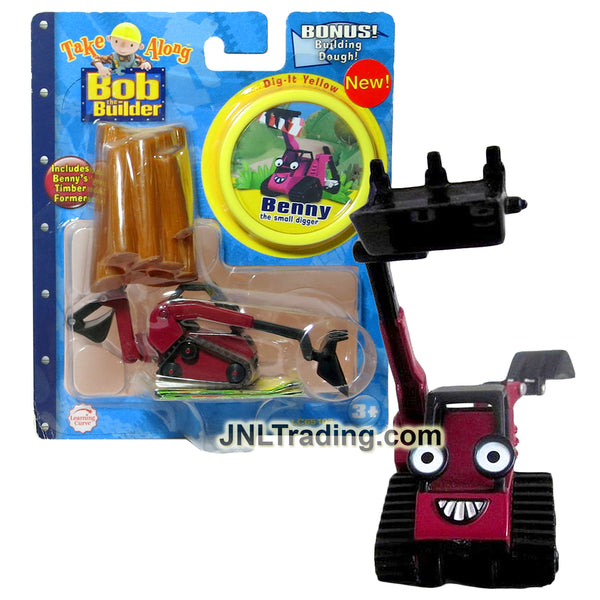 Year 2006 Bob the Builder Take Along Series Die Cast Metal