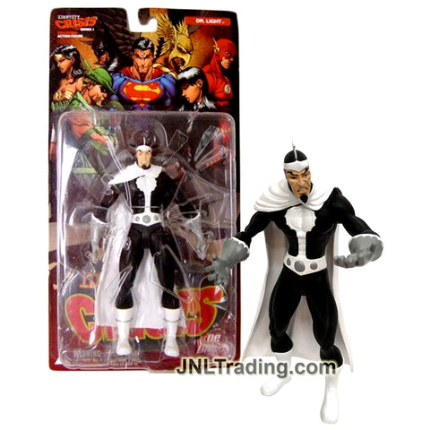 Year 2005 DC Direct Series 1 DC Comics Brad Meltzer's Identity Crisis 7 Inch Tall Collector Figure - DR. LIGHT with Display Base