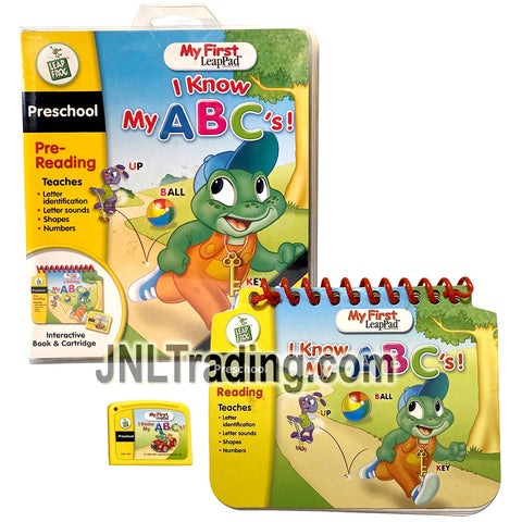 Year 2005 My First LeapPad Interactive Book and Cartridge - I Know My ABC's!
