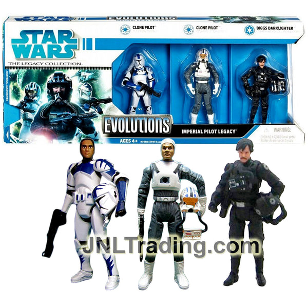 Year 2008 Star Wars Legacy Collection Evolutions - IMPERIAL PILOT