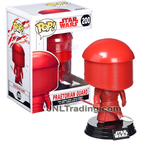 Funko Pop! Star Wars The Last Jedi Series 4 Inch Tall Vinyl Bobble Head Figure #200 : PRAETORIAN GUARD with Spear and Display Base