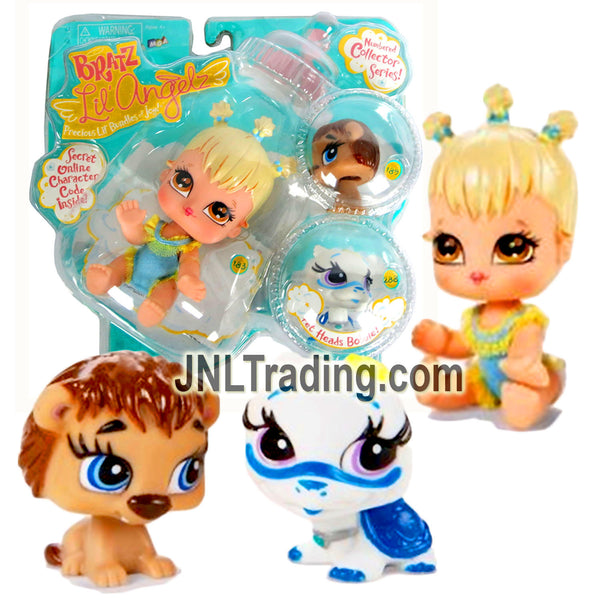 MGA Entertainment Bratz Lil Angelz Series 4 Inch Doll with 2 Pets