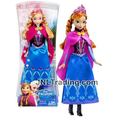 Year 2013 Disney Frozen Movie Series 12 Inch Doll - ANNA of ARENDELLE with Tiara Y9958
