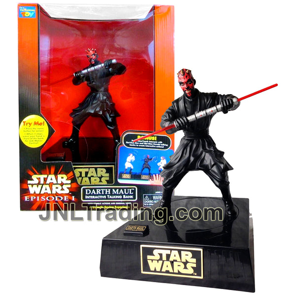 STAR WARS1997香港返還モデル talking bank Year 1999 Star Wars Episode 1 The Phantom Menace 10 Inch