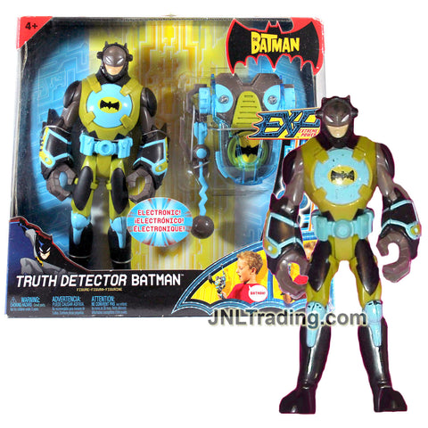 Year 2005 DC Comics The Batman Extreme Power EXP Series 8 Inch Tall Figure - TRUTH DETECTOR BATMAN with Voice Playback Device and Power Key