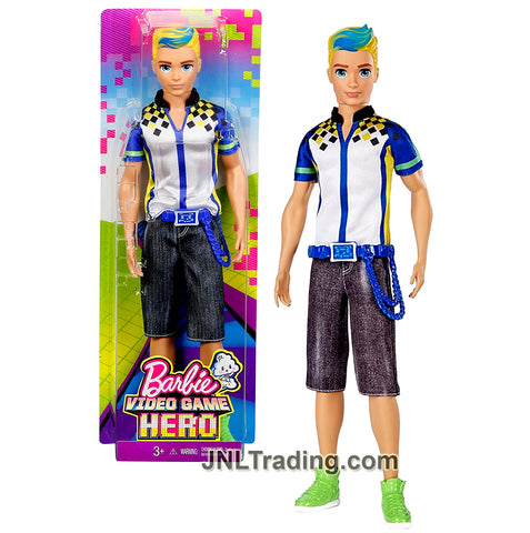 Year 2016 Barbie Video Game Hero Series 12 Inch Doll - KRIS DTW09 with Green Shoes