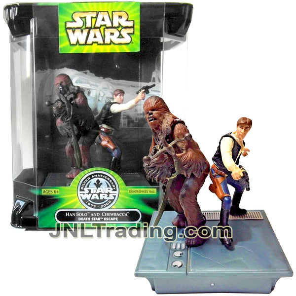 Year 2002 Star Wars Silver Anniversary Pack Inch Figure Set
