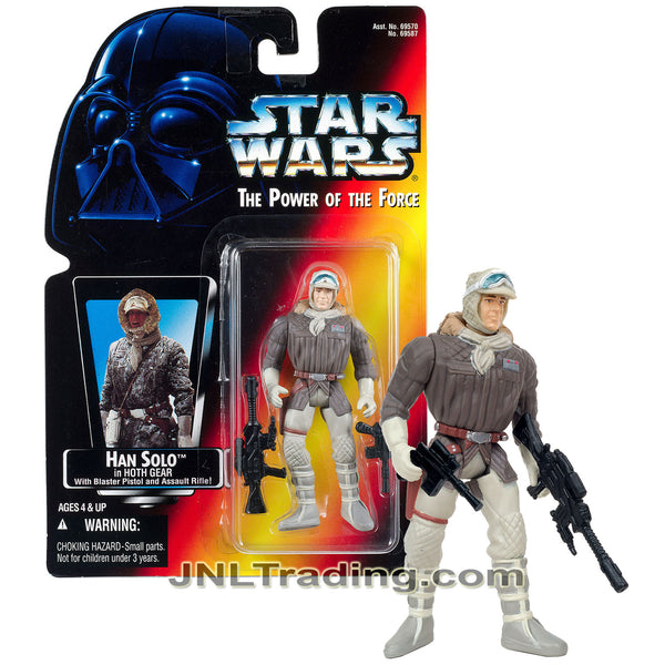 Year 1995 Star Wars The Power of the Force Series 4 Inch Tall