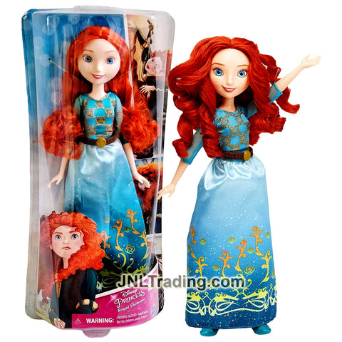 Year 2016 Disney Princess Royal Shimmer Series 12 Inch Doll - MERIDA with Belt