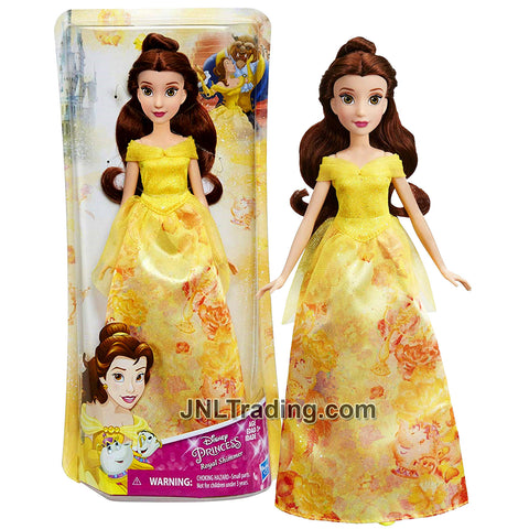Year 2017 Disney Princess Royal Shimmer Series 12 Inch Doll - BELLE B6446 from Beauty and the Beast