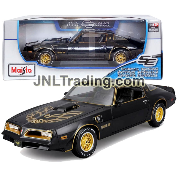 Maisto Special Edition Series 1:18 Scale Die Cast Car Set - Black