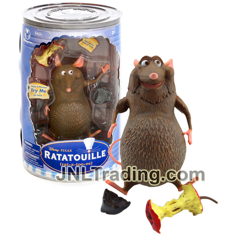 Disney Pixar Ratatouille Movie Series 6 Inch Figure - EMILE with Apple Core and Food Bit