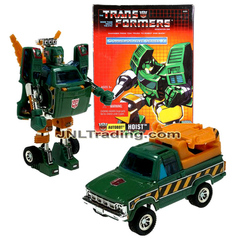 Year 2003 Transformers Commemorative Series V Generation One Re-Issue 5 Inch Tall Figure - HOIST with Missiles, Sensors & Fists (Tow Truck)