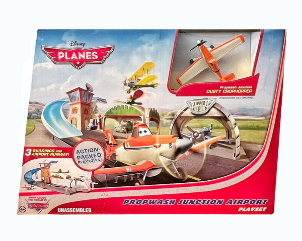Disney Planes PROPWASH JUNCTION AIRPORT Playtown PLAYSET + Dusty