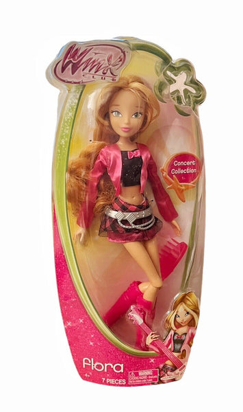 首振りDolls 首振り人形舞踏会 菊盤 薔薇盤 セット 2012 JAKKS PACIFIC WINX CLUB FLORA DOLL #44418 CONCERT COLLECTION