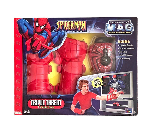 Interactive Motion Activated Gear Marvel SPIDERMAN Triple Threat