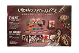 CROSMAN Undead Apocalypse Airsoft Defense Fun Kit with Zombie Targets 4 Set