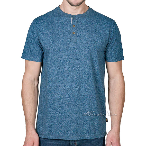 LEE Men's Perfect Fit Short Sleeve Comfort Premium Yarns Textured