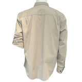 FIELD & STREAM Brushed Poplin 100% Cotton Long Sleeve Utility Shirt