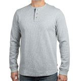Levi's Men's Long Sleeve 3 Button Classic Fit Soft Warm Thermal Henley Shirt