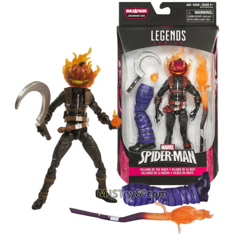 Year 2015 Marvel Legends Absorbing Man Series 6 Inch Tall Figure Jack O'Lantern