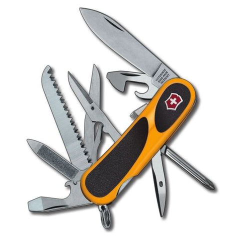NEW Victorinox Original SWISS ARMY Ergonomic Knife EVOGRIP S18 15 Functions