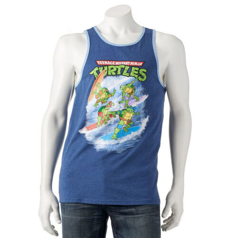 Men nickelodeon TMNT Teenage Mutant Ninja Turtle HOT Summer Tank Top S/M