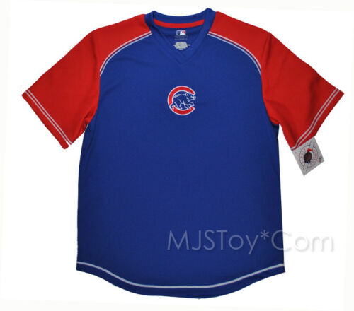 NWT Genuine MLB Merchandise Chicago Cubs Baseball Jersey Mesh Top Red – JNL  Trading