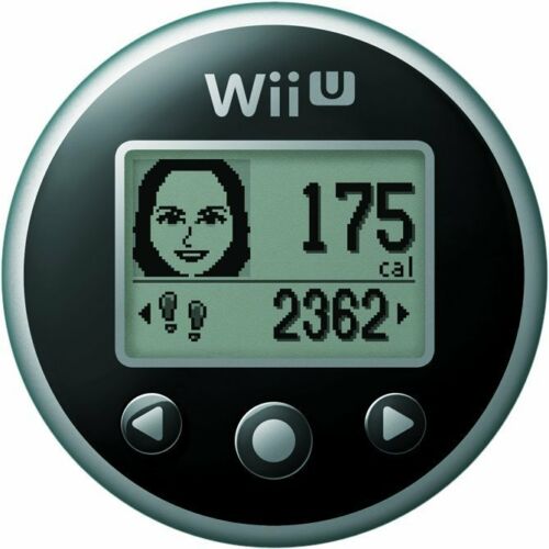 Genuine Original Nintendo Wii Fit U Fit Meter Black/Silver