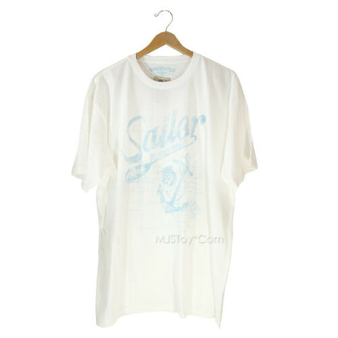 NWT Jimmy Buffett's Margaritaville Men T-Shirt 1977 SAILOR Vintage White Tee